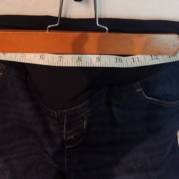 Isabel Maternity by Ingrid & Isabel Crossover Skinny Jeans size 4 NWT - Picture 11 of 15